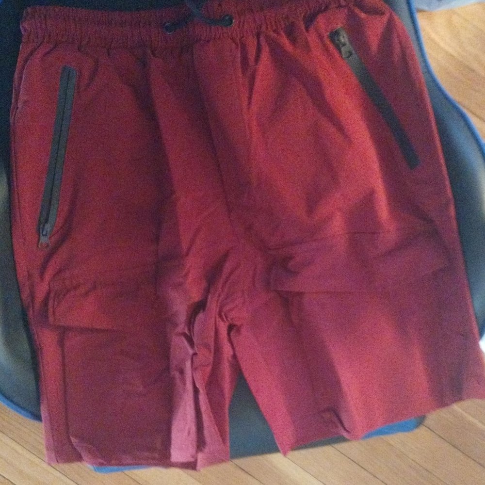 Maroon American Stitch Shorts (NEW)